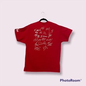 Vintage Double Sided Portland Trail Blazers Signature Shirt